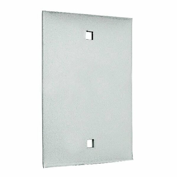 Global Door Controls Aluminum Dummy Exit Only Plate Exit Device Trim TH1100-PLEOAL